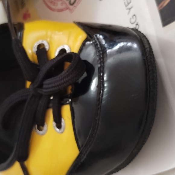 Vintage Dolce & Gabbana Y2K Bumblebee Leather Flat Ballerina Loafer - Picture 5 of 15